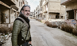Lutz Jäkel in Syrien